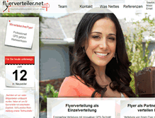 Tablet Screenshot of flyerverteiler.net